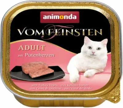 Obrázek produktu pro ANIMONDA paštika ADULT - krůtí srdíčka pro kočky 100g