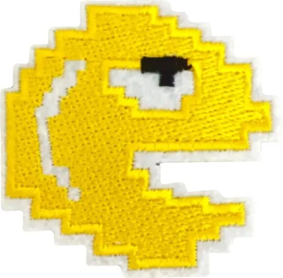 Produktbild von Pacman-Emblem-Aufnäher zum Aufbügeln