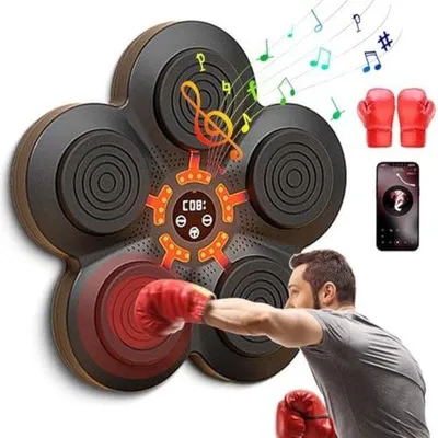Obrázek produktu pro Boxovací stroj pro dospělé – 1,82 kg – černý – posilovací stroj využívající vlastní váhu