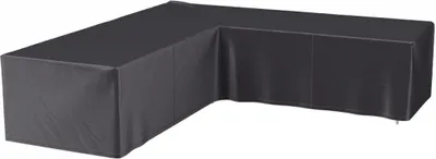 Produktbild von AeroCover Eck-Lounge-Hülle L-form 255x255x100x70cm, Patio sofa cover, Grau, Polyester, 1 Stück(e), 2,55 m