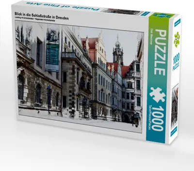Produktbild von Calvendo Blick in die Schloßstraße in Dresden 1000 Teile Puzzle quer 640x480mm, Meutzner Dirk; 7276762