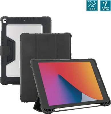 Produktbild von Mobilis Rugged Case for iPad 10.2'' 9th/8th/7th, Folio, Apple, 25,9 cm (10.2")