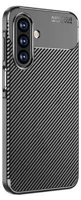 Produktbild von Handy Hülle für Samsung Galaxy A17 / A17 5G Carbon Look Cover Case Schutzhülle Farbe: Schwarz