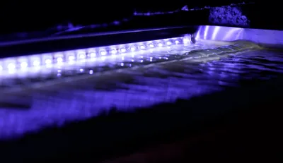 Obrázek produktu pro Köhko LED osvětlení lišta 15 cm vodotěsná pro vodopád Alberta (15–150 cm)