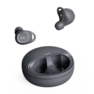 Image de AUKEY "EP-T10" Casque d'écoute Bluetooth (Bluetooth 5.1, contrôle du volume, 28 h d'autonomie, chargeur sans fil & USB-C, microphone intégré, étanche IPX5)