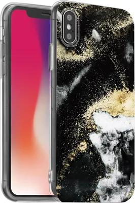 Image de Housse pour Apple iPhone X / XS Housse Marbre Motif Mobile Case Silicone Slim Cover