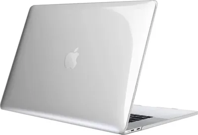 Produktbild von Fintie Hülle Kompatibel mit MacBook Pro 16 (2020 2019 Freisetzung) A2141 - Ultradünne Glatt Hartschale Schutzhülle Snap Case Kompatibel mit MacBook Pro 16" mit Touch Bar & Touch ID, Transparent Klar