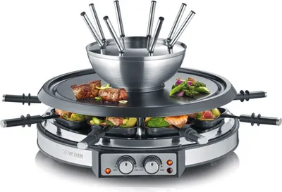 Produktbild von Severin Raclette Fondue & Gourmet kombinácia 8 ks RG 2348