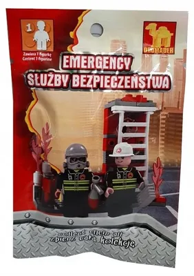 Produktbild von Dromader Baustein Rettungsdienst, 1 Stück, Konstruktionsspielzeug