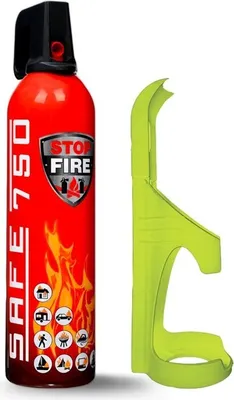 Zdjęcie produktu dla Kompletny spray gaśniczy SAFE 750 z uchwytem SAFE 75F w doskonałej cenie!