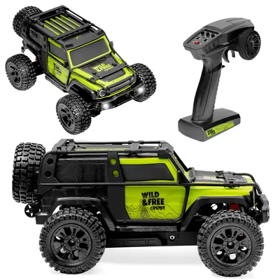 Obrázok produktu pre Overmax X-Vast RC auto 4x4 1:10 terénny crawler s LED, 2 batériami, olejovými tlmičmi, rýchlosťou 30 km/h