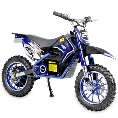 Produktbild von HECHT 54502 Elektro Pocketbike | Blau | bis 25km/h | 500W | bis 75kg | 36V | 8Ah Akku | 8-12h Ladezeit