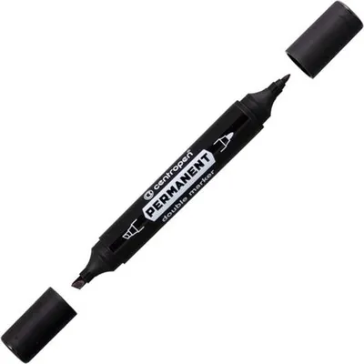 Obrázek produktu pro Permanentní značkovač Centropen 1666 Double marker - černý