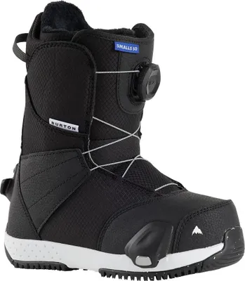 Immagine prodotto di Scarponi da snowboard Burton Smalls Step On, nero, taglia 23,0, per ragazzi e ragazze, nero, taglia 23,0