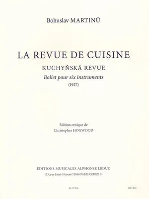 Produktbild von La Revue de Cuisine ballet pour6 instruments (Klar, Fag, Trp, Vl, Vc, Klav)