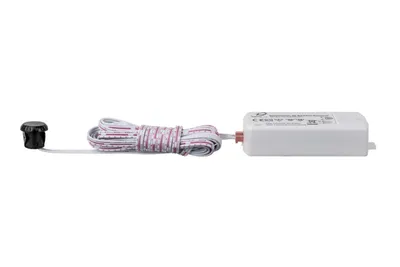 Zdjęcie produktu dla Transformator z czujnikiem PIR, maks. 60 W/75 W/250 W, 230 V, biały, z tworzywa sztucznego, 70451