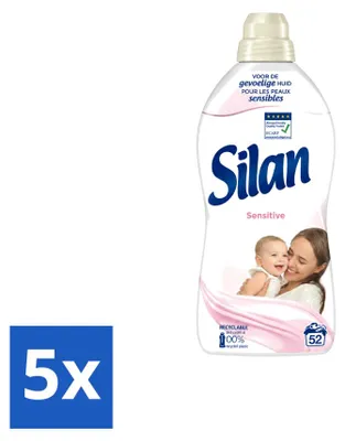 Produktbild von 5 x Silan Sensitive Weichspüler - 1144 ml - Vorteilspackung - 5 Stücke
