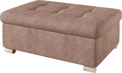 Produktbild von MIRJAN24 Sitzhocker Niko Groß, Stilvoll Polsterhocker vom Hersteller, Moderne Hocker (Farbe: Coral 45)