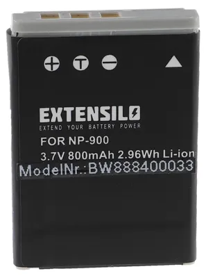 Produktbild von EXTENSILO Akku kompatibel mit BenQ DC E43, DC E53, DC E720 Kamera (800 mAh, 3,7 V, Li-Ion)