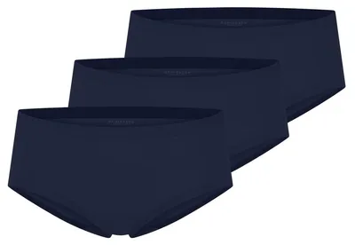 Produktbild von Schiesser 3er Pack Invisible Baumwolle Panty Aus softem, natürlichem Material mit hohem Baumwoll-Anteil, Komplett nahtlos verarbeitet, dadurch unsichtbar unter eng anliegender Kleidung, Samtige, weiche Innen-Ränder für perfekten Halt und hohen Tragekomfort