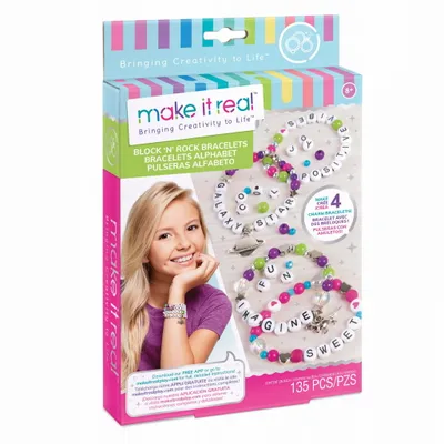 Obrázek produktu pro MAKE IT REAL Náramky písmenkové