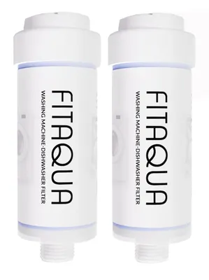 Produktbild von 2 x FitAqua Wasserfilter WSM für Waschmaschine, Spülmaschine