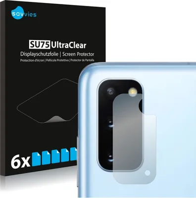 Produktbild von 6x Für Samsung Galaxy S20 5G (NUR Kameraschutz) Schutzfolie Savvies Displayschutz Display Schutz Folie Klar Transparent