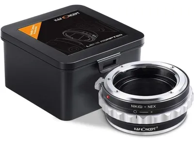 Produktbild von Objektivadapter Nikon G/F/AI/D auf Sony E-Mount/NEX mit Blendenring