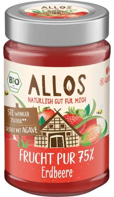 Image de Frucht Pur - 75% fraises, 200g