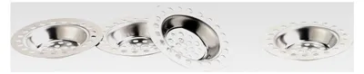 Produktbild von Abflusssieb: 4er-Set Edelstahl-Siebe für Dusche, Badewanne, Waschbecken