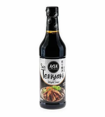 A bottle of Teriyaki sauce from Asia Kitchen.