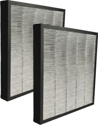 Produktbild von vhbw 2x Luftilter kompatibel mit Boneco H680 Luftreiniger, Luftbefeuchter - Kombifilter HEPA (HEPA 13) + Aktivkohle