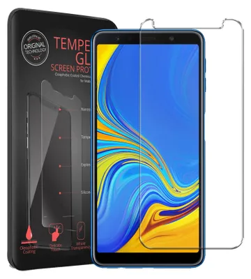 Image de 2x verre blindé pour Samsung Galaxy A7 2018 verre film protecteur d'écran