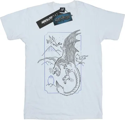Produktbild von Harry Potter - T-Shirt für Herren BI29619 (XXL) (Weiß)