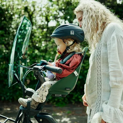 Immagine prodotto di Seggiolino URBAN IKI anteriore" anteriore, verde mosu / nero bincho