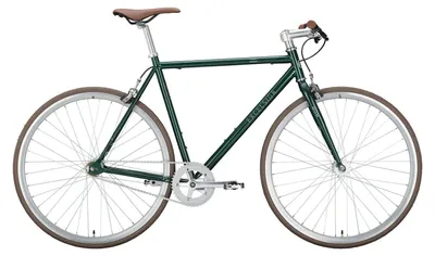 Produktbild von Das Excelsior Singlespeed Dandy (#1) Fahrrad zeichnet sich aus. Dandy 28 56 Durchm. 1 EL Moosgrün