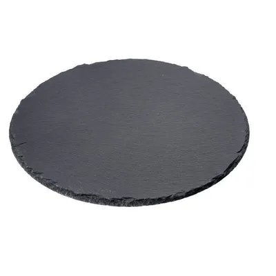 Produktbild von SLATE Schiefer-Platte rund anthracit