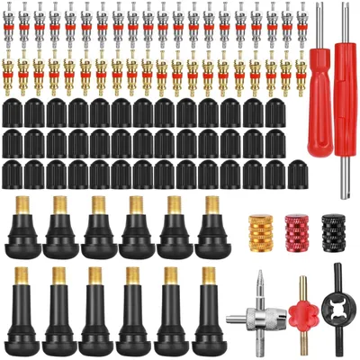 Produktbild von 100-teiliges Set für die Reparatur von Ventilen mit Werkzeug