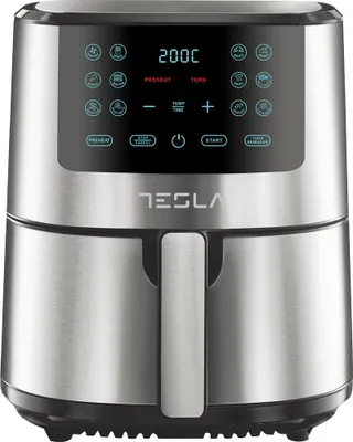 Obrázek produktu pro Horkovzdušná fritéza Tesla AF501BX, 5 l, 1300 W, digitální ovládací panel