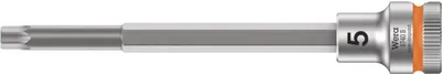 Produktbild von Wera 8740 B Zyklop Bitnuss mit 3/8"-Antrieb, mit extra schlankem Profilbereich Mangoorange