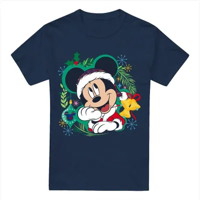 Obrázok produktu pre Disney - Tričko pre mužov - Vianočný dizajn TV3736 (S) (námornícka modrá)