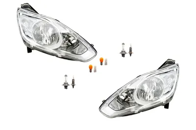 Obrázok produktu pre Johns, halogénové svetlomety predné vhodné pre Ford C-Max 10 10-15 sada žiaroviek L R