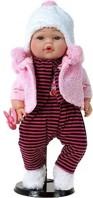 Image de La poupée bébé chante et parle en polonais 40cm
