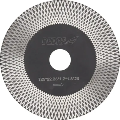 Image de Molette de coupe diamantée 125 mm pour la coupe des rhomboïdes