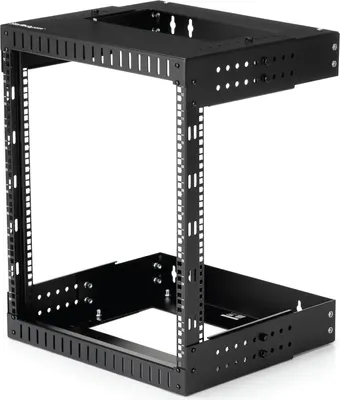 Zdjęcie produktu dla StarTech.com RK12WALLOA, Szafa wisząca, 12U, 90 kg, 14,6 kg, Czarny