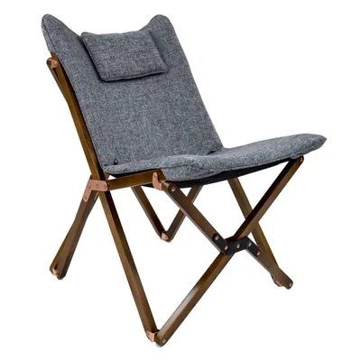 Produktbild von Bo-Camp Relaxstuhl Bloomsbury S Grau