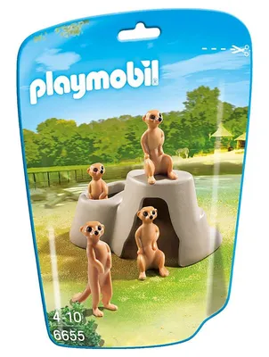 Produktbild von PLAYMOBIL City Life Erdmännchenhügel, 4 Jahr(e), Mehrfarbig, Kunststoff