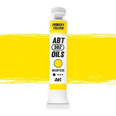 Productafbeelding van Afdeling 502 AKABT535, olieverf, primair geel