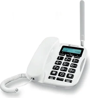 Image de Téléphone fixe Motorola FW500 blanc