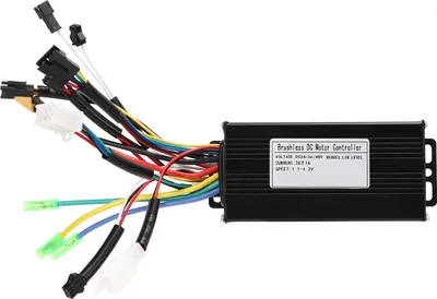 Obrázok produktu pre Regulátor pre e-bike, bezkartáčový motor, 24 V, 36 V, 48 V, 500 W, 750 W, 3 režimy, sínusový, 26 A, upravené príslušenstvo